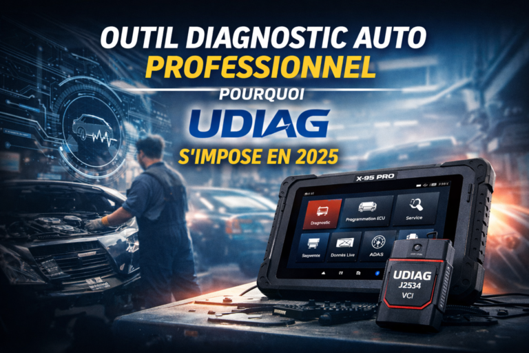 Outil diagnostic auto professionnel : pourquoi le UDIAG X-95 PRO s’impose comme la référence en 2026