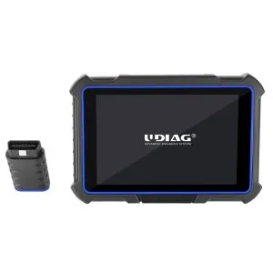 02 Escáner profesional OBD2 UDIAG con pantalla de 4,3" de alta resolución