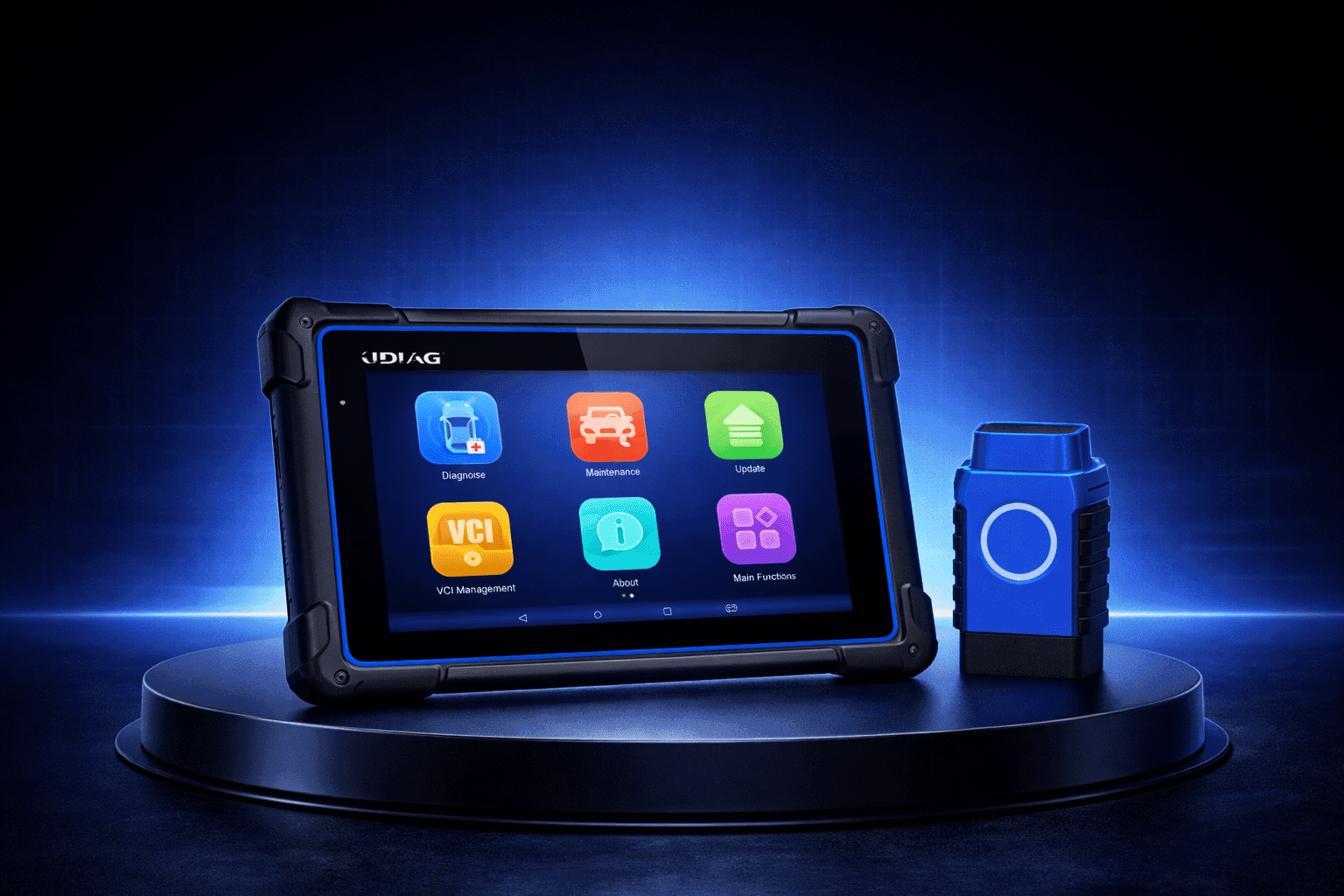 UDIAG X-30 Android Profesional Kit de diagnóstico del coche con pantalla de 7 pulgadas
