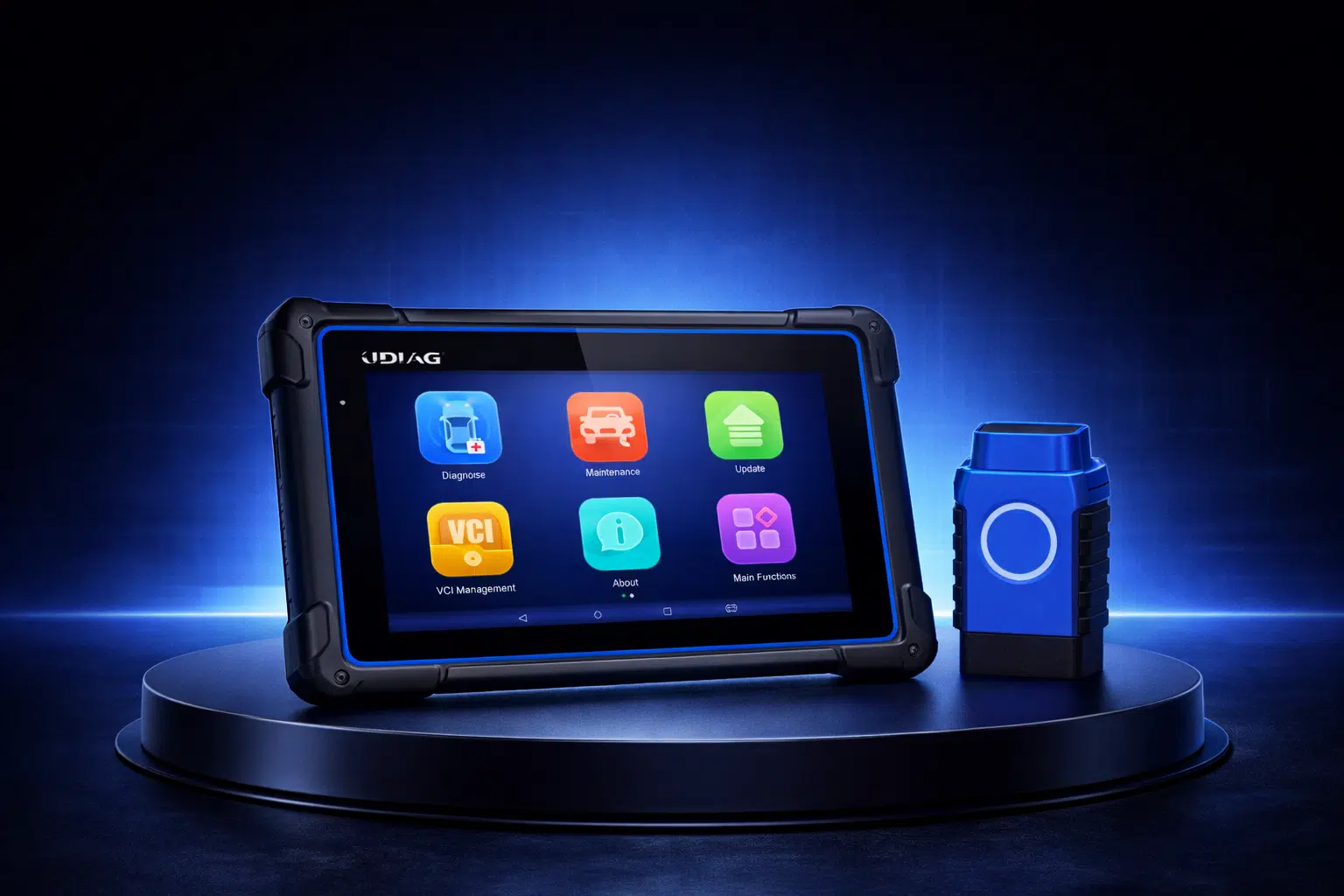 UDIAG X-30 Profesionálna diagnostická súprava do auta so systémom Android a 7-palcovou obrazovkou