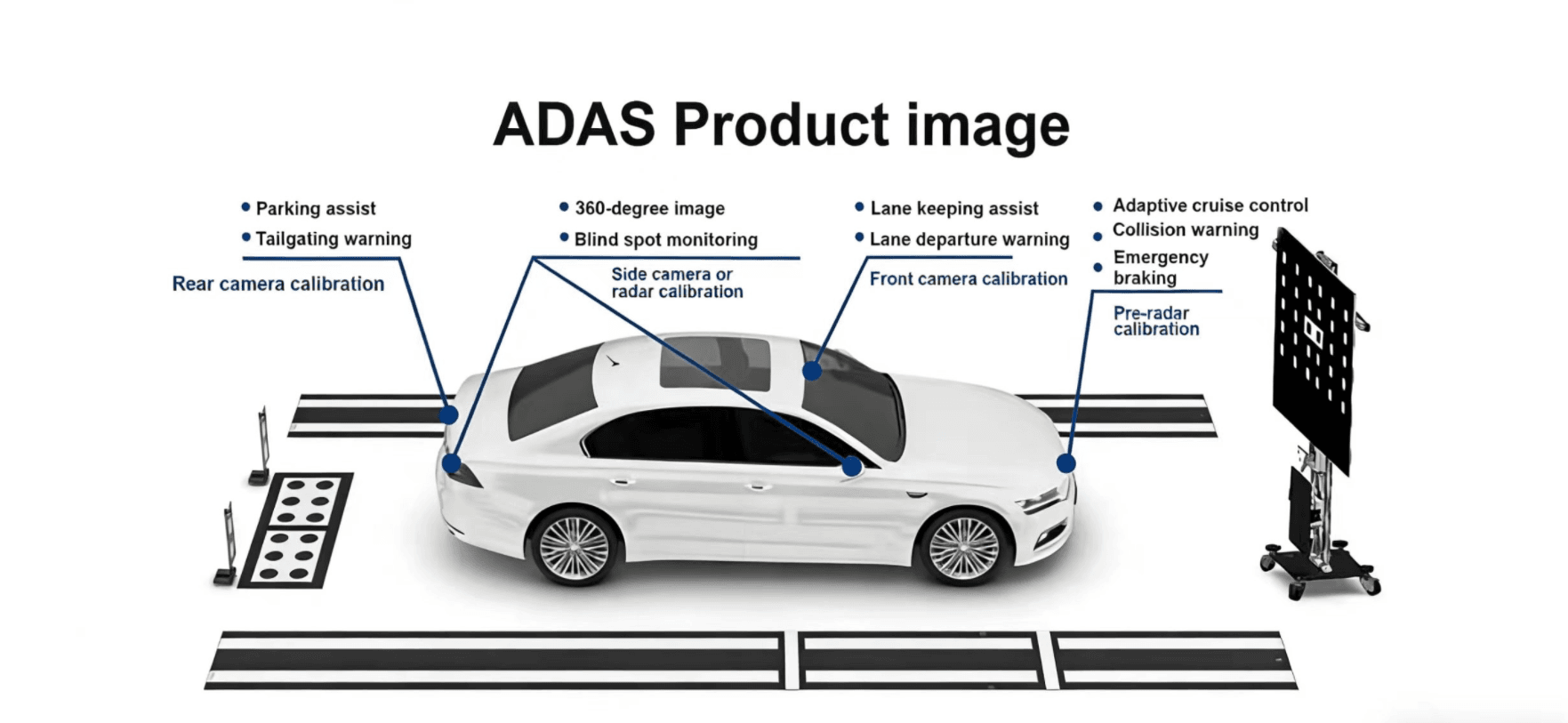 UDIAG SuperADAS-B | Kit Calibration ADAS Complet - Imagen 2
