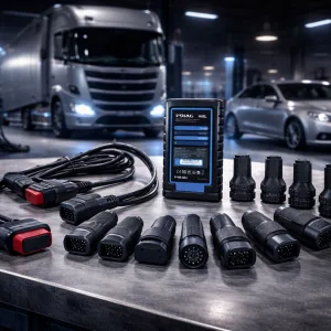 UDIAG HD950 truck diagnostic module interface compatible with X-95 PRO