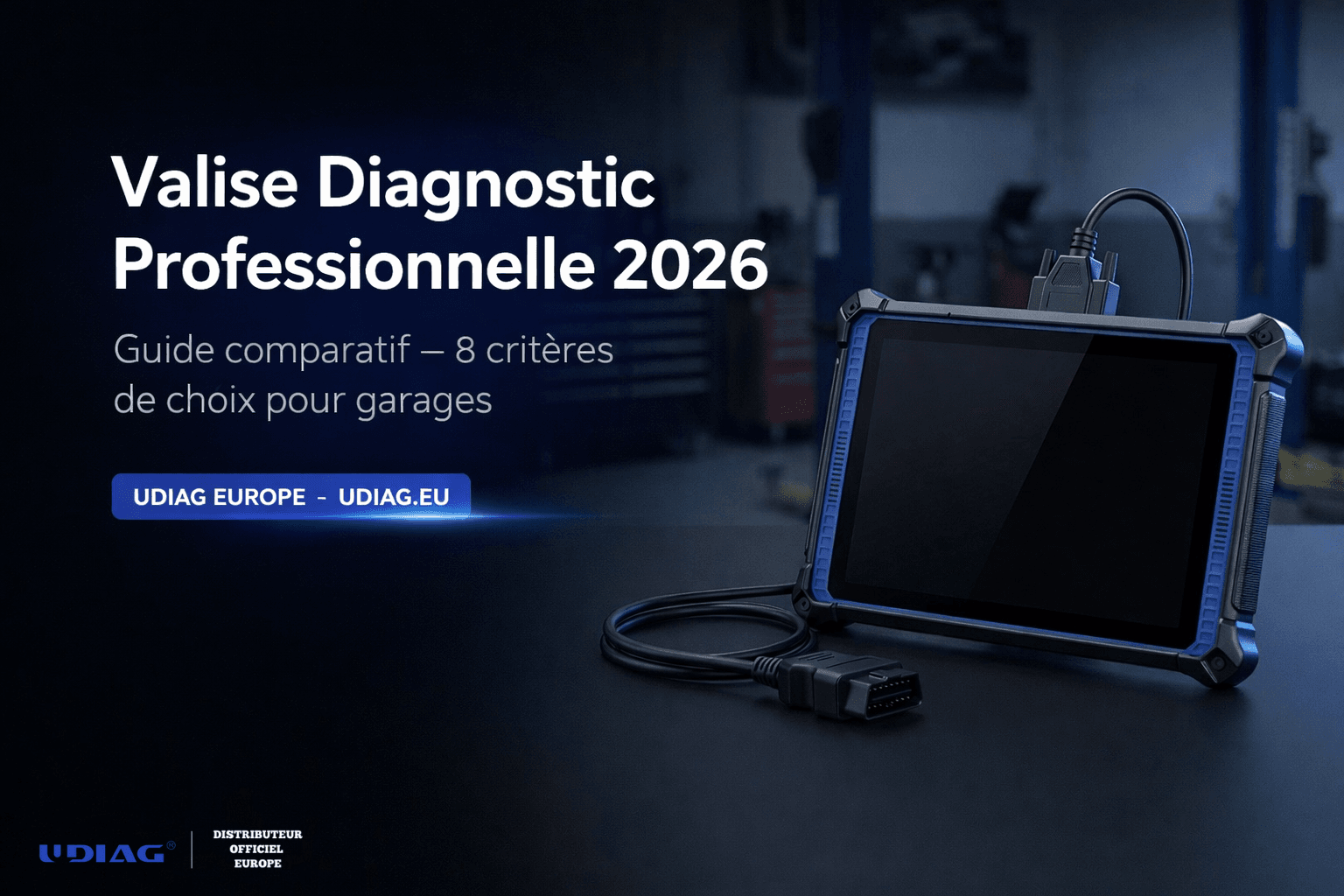 valise diagnostic professionnelle 2026 guide comparatif UDIAG X-95 PRO garage