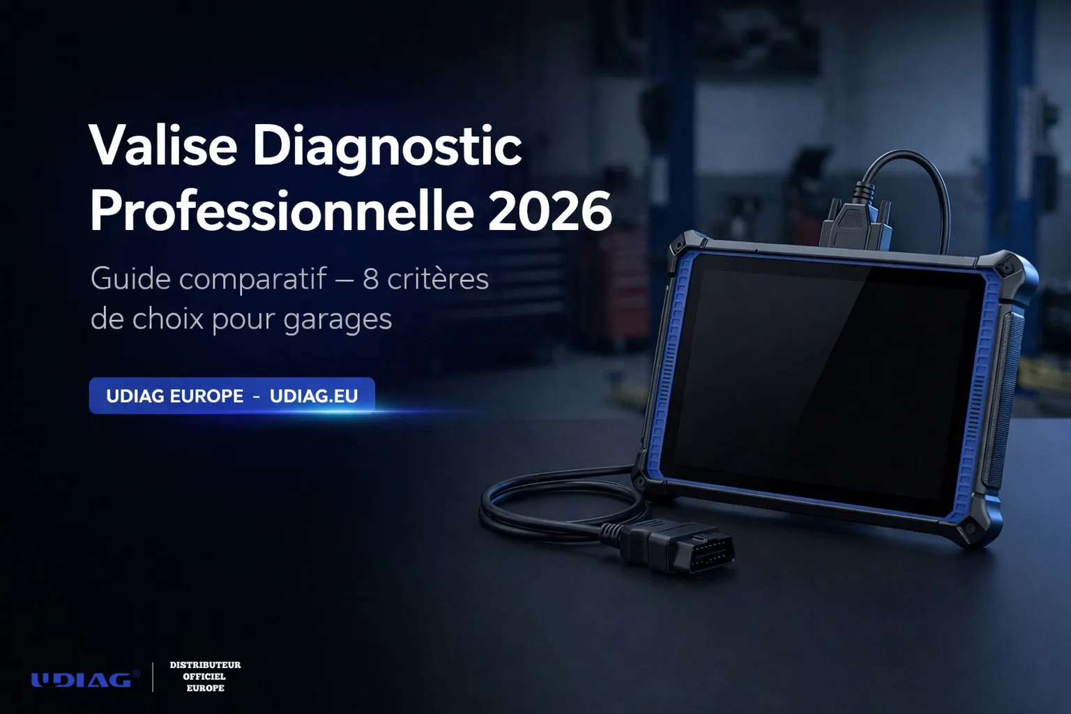 valise diagnostic professionnelle 2026 guide comparatif UDIAG X-95 PRO garage