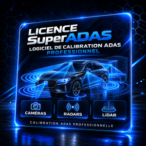 ADAS : Licence SuperADAS | Logiciel de calibration ADAS professionnel – Caméras,