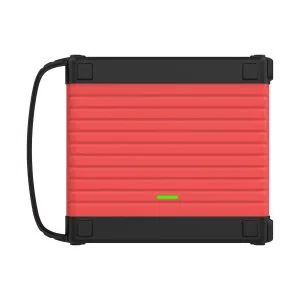 oscilloscope automobile professionnel UDIAG OS100 boîtier rouge vue face