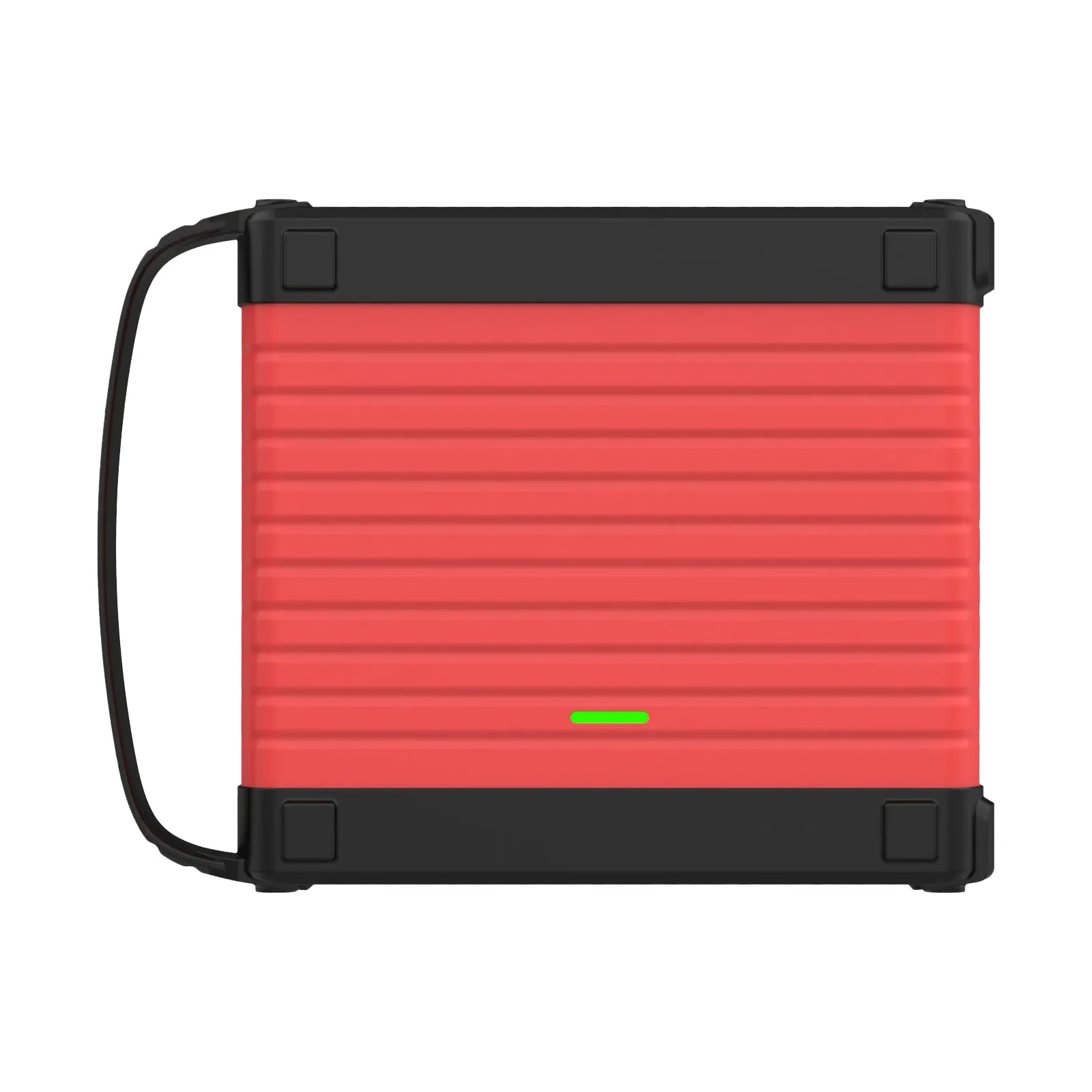 oscilloscope automobile professionnel UDIAG OS100 boîtier rouge vue face