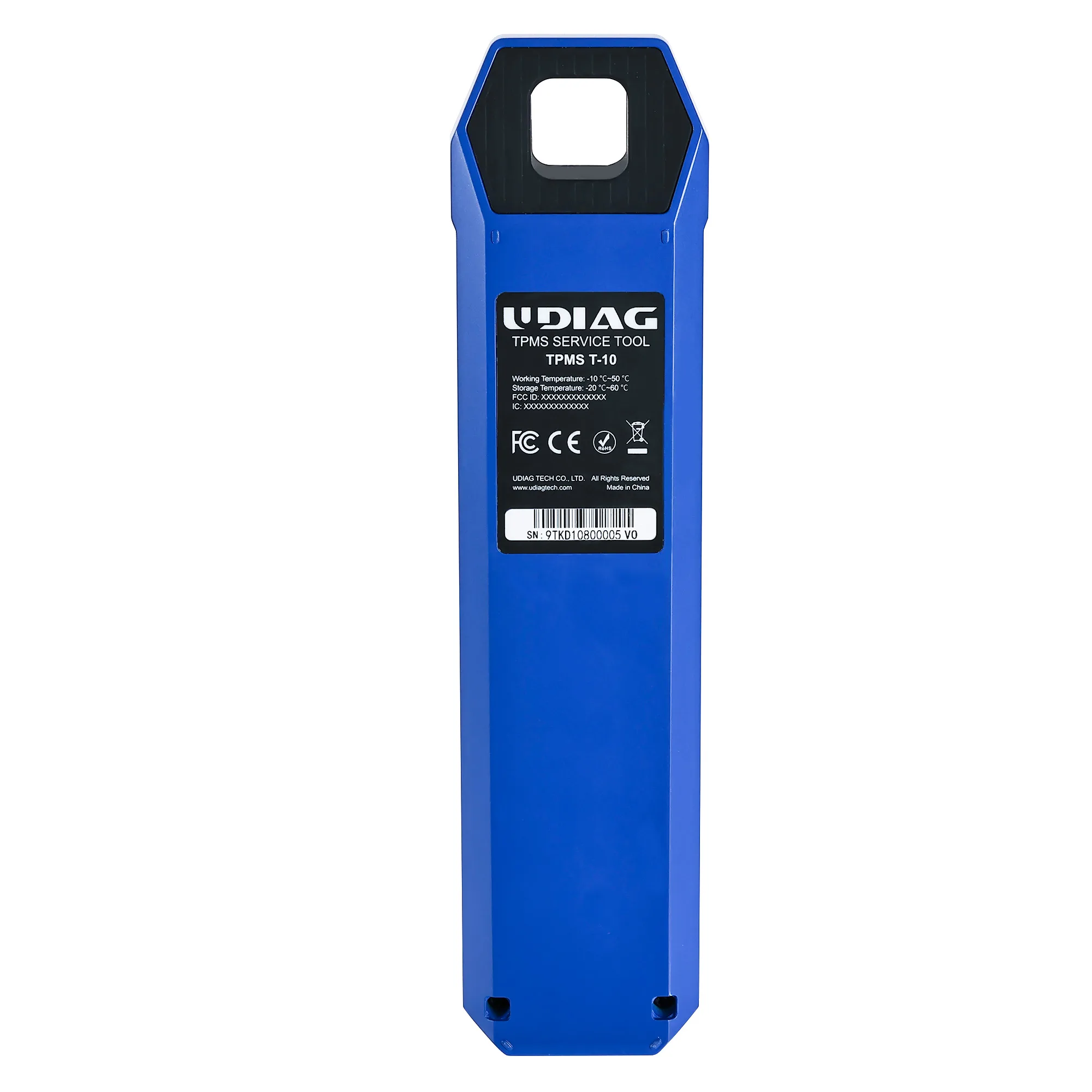 UDIAG TPMS T-10 dos certifications CE FCC
