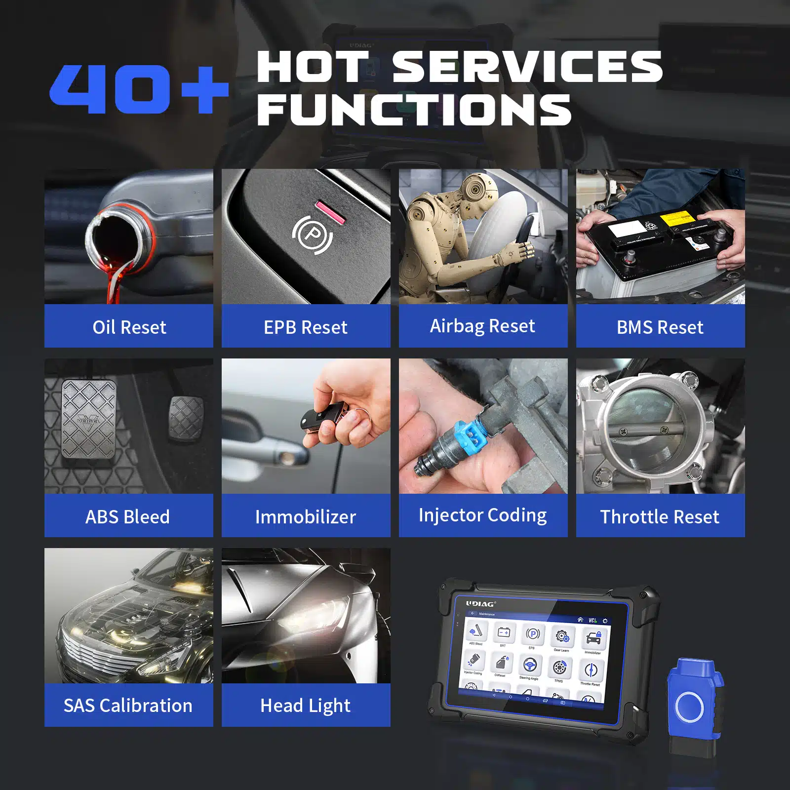 valise diagnostic multimarque X-50 diagnostic full-system