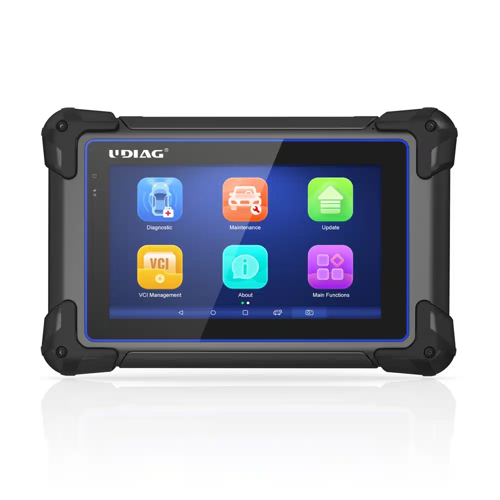 Estuche de diagnóstico multimarca UDIAG X-50 vista lateral derecha