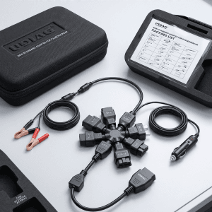 kit connecteurs OBD non standard CT950 packing list complète 14 adaptateurs