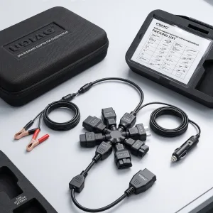 kit connecteurs OBD non standard CT950 packing list complète 14 adaptateurs