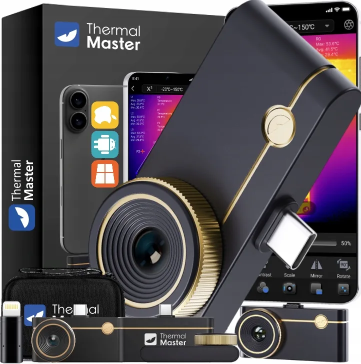 caméra thermique smartphone P3 complet
