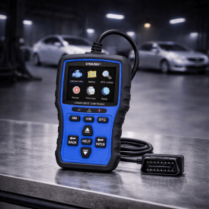 lecteur code OBD2 testeur batterie CR800 vue face écran couleur
