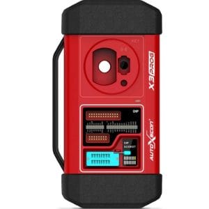 programmateur-cles-immo-x3-prog-vue-dessus-connecteurs-dip programmateur clés IMMO professionnel X3 PROG kit complet mallette accessoires