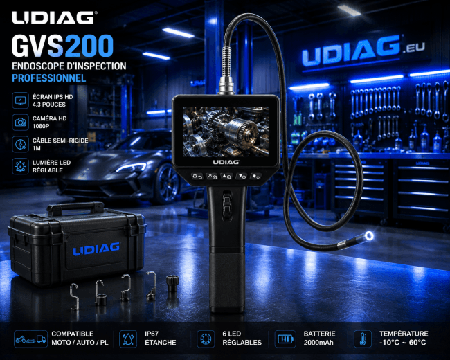 GVS200— Endoscope Vidéo Professionnel HD 1080P