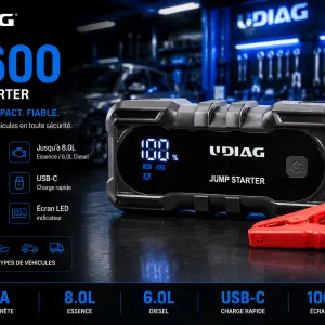 UDIAG J1600 Booster Démarreur Portable